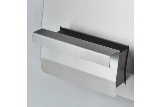 Płyta grillowa elektryczna, chromowana, gładko-ryflowana, P 8.1 kW, U 400 V Stalgast 9737300