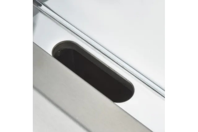 Płyta grillowa elektryczna, chromowana, gładko-ryflowana, P 8.1 kW, U 400 V Stalgast 9737300