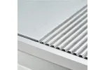 Płyta grillowa elektryczna, chromowana, gładko-ryflowana, P 8.1 kW, U 400 V Stalgast 9737300