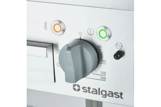 Płyta grillowa elektryczna, wolnostojąca, ryflowana, P 4 kW, U 400V Stalgast 979302