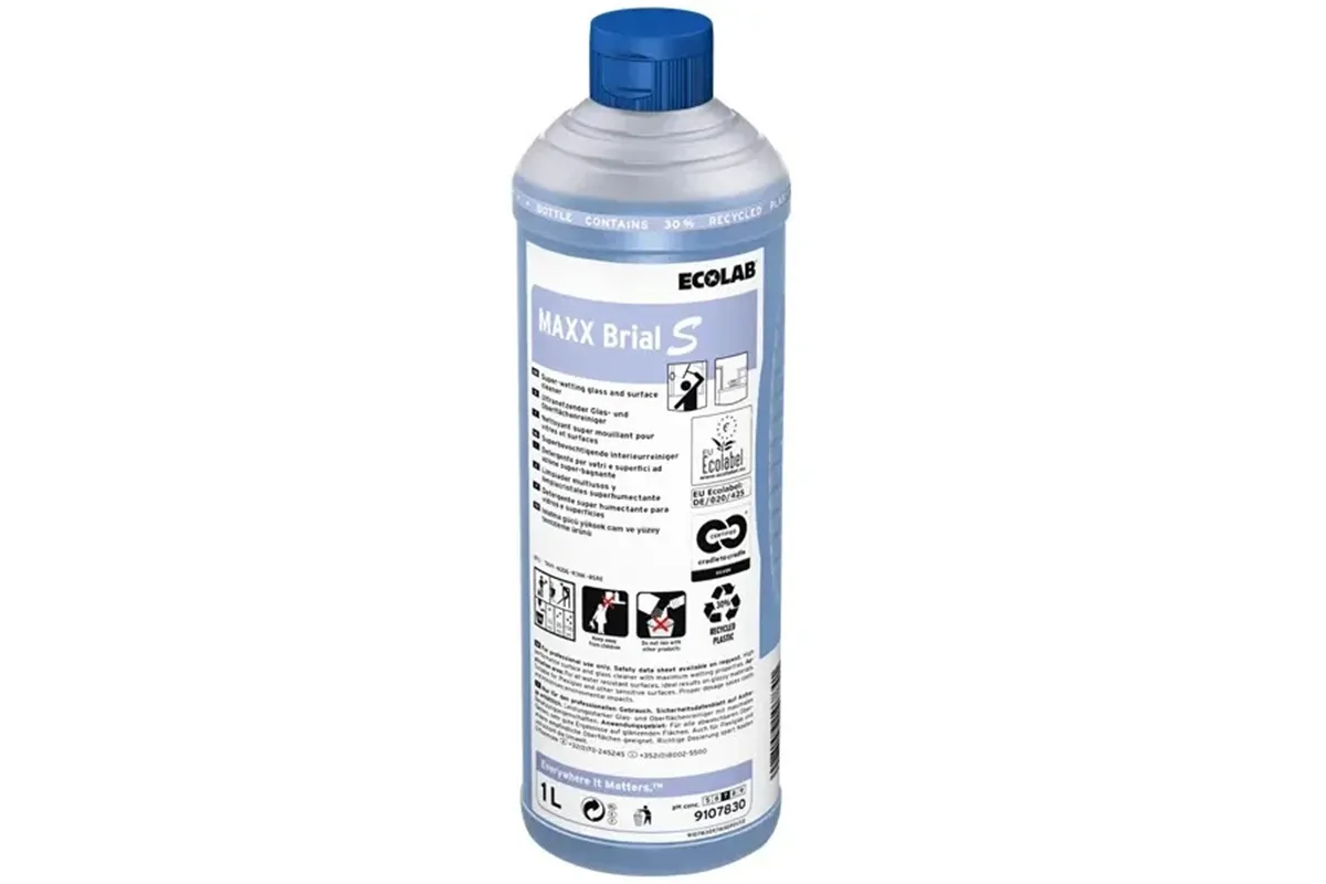 Maxx Brial S 1L Ecolab 9107850 środek myjący do powierzchni szklanych