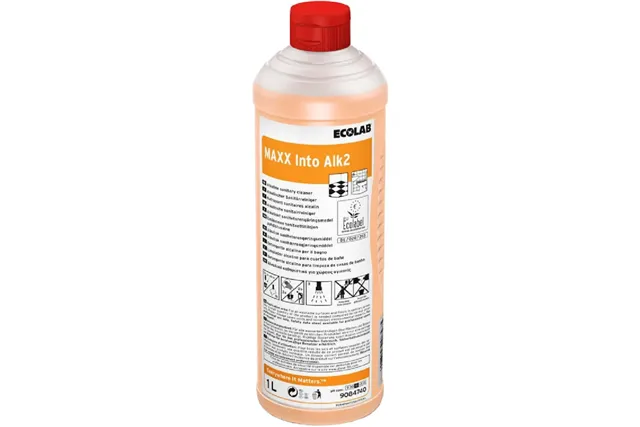 Maxx Into Alk2 1L Ecolab 9085470 alkaliczny środek do mycia powierzchni sanitarnych