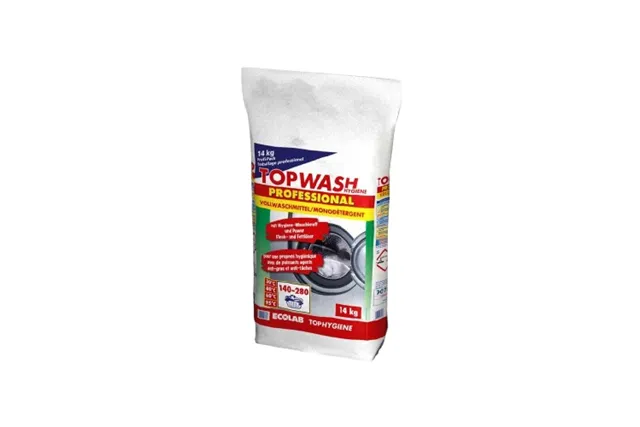 Topwash Professional 14 kg Ecolab 1200530 środek piorący z tłuszczu i oleju