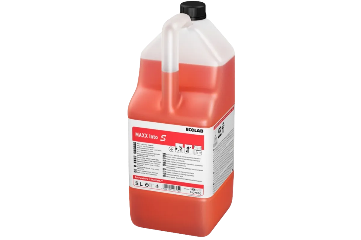Maxx Into S 5L Ecolab 9107930 kwasowy środek do czyszczenia sanitariatów