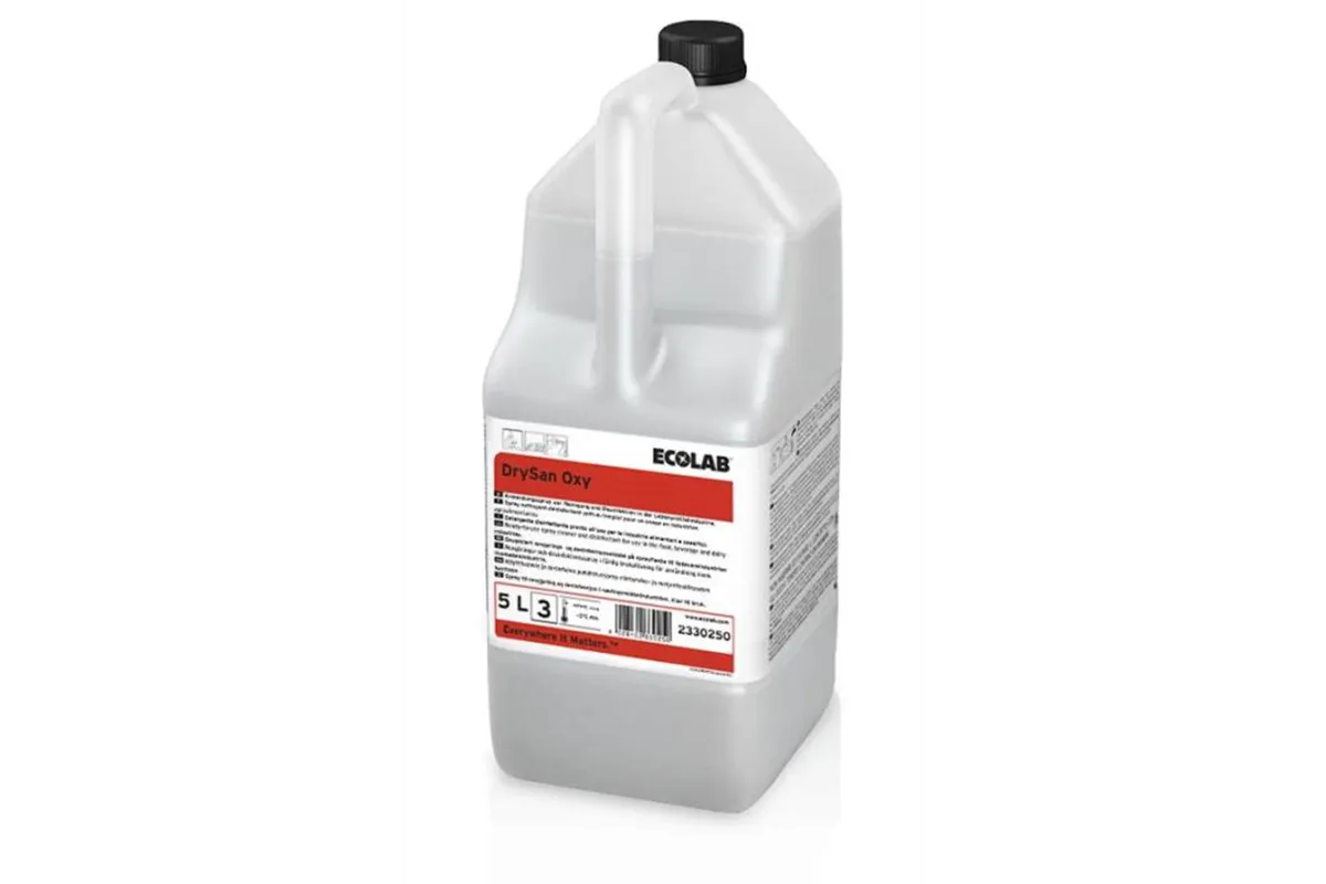 DrySan Oxy 5L Ecolab (dawniej 2330220) środek myjąco-dezynfekcyjny dla przemysłu spożywczego