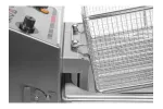 Frytownica elektryczna podwójna wolnostojąca z szafką 2x11,5l Yato YG-04638