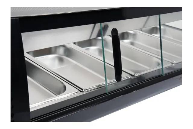 Witryna chłodnicza 5x1/3 gn 135x42x29,5 Yato YG-05001