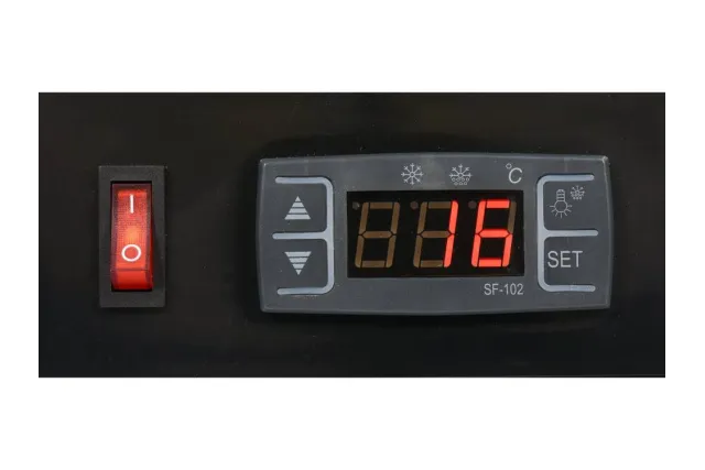 Witryna chłodnicza 5x1/3 gn 135x42x29,5 Yato YG-05001