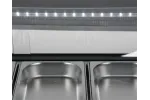 Witryna chłodnicza 6x1/3 gn 153x42x29,5 Yato YG-05002
