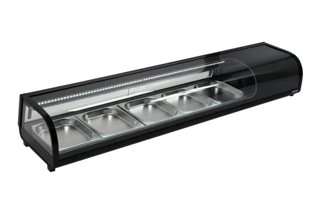 Witryna chłodnicza 5x1/2 gn 180x42x29,5 Yato YG-05005