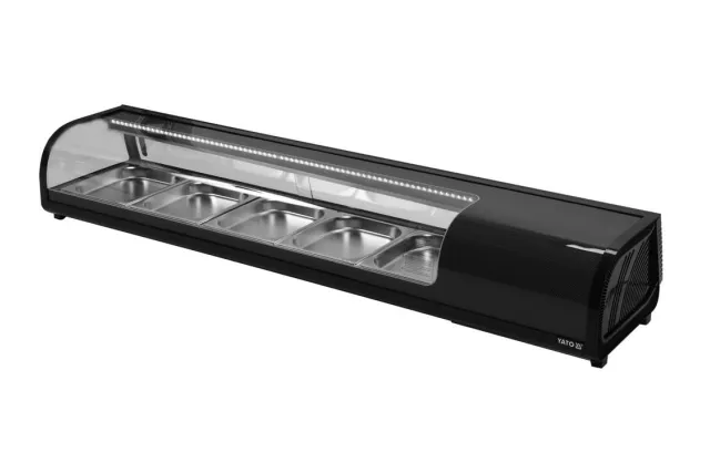 Witryna chłodnicza 5x1/2 gn 180x42x29,5 Yato YG-05005