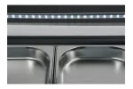 Witryna chłodnicza 5x1/2 gn 180x42x29,5 Yato YG-05005