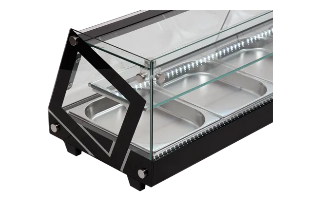 Witryna chłodnicza 5x1/2 gn 175x39x37 Yato YG-05007