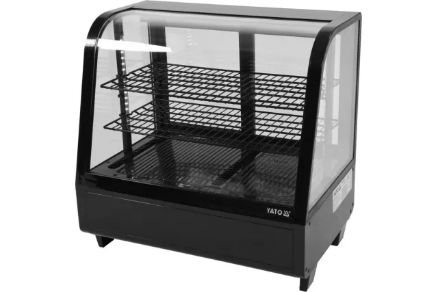 Witryna chłodnicza 100l 68x45x67 czarna Yato YG-05020