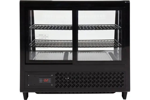 Witryna chłodnicza 100l 68x45x67 czarna Yato YG-05020