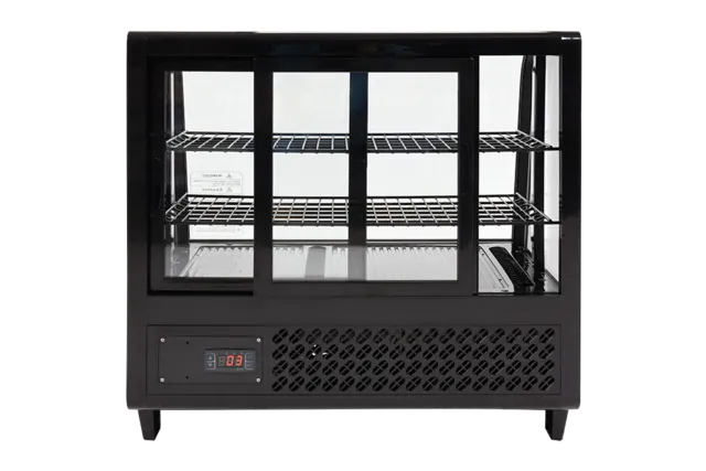Witryna chłodnicza 100l 68x45x67 czarna Yato YG-05020