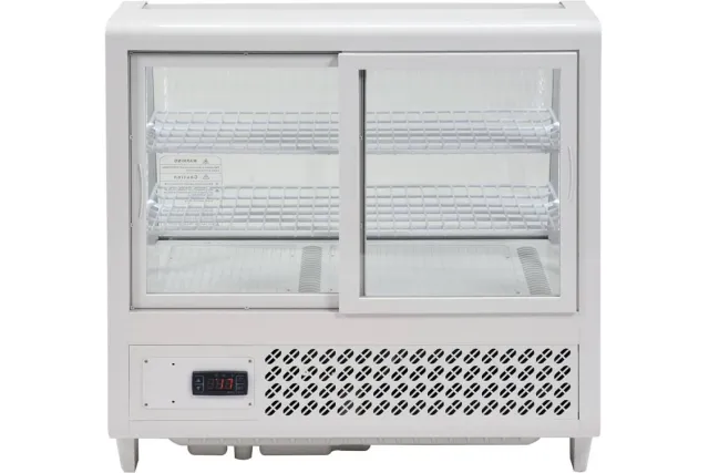 Witryna chłodnicza 100l 68x45x67 biała Yato YG-05021