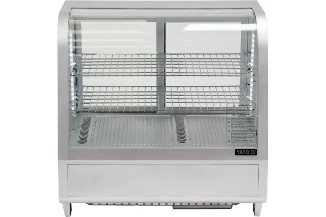 Witryna chłodnicza 100l 68x45x67 srebrna Yato YG-05022