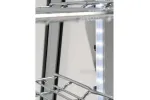 Witryna chłodnicza 100l 68x45x67 srebrna Yato YG-05022