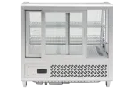 Witryna chłodnicza 100l 68x45x67 srebrna Yato YG-05022