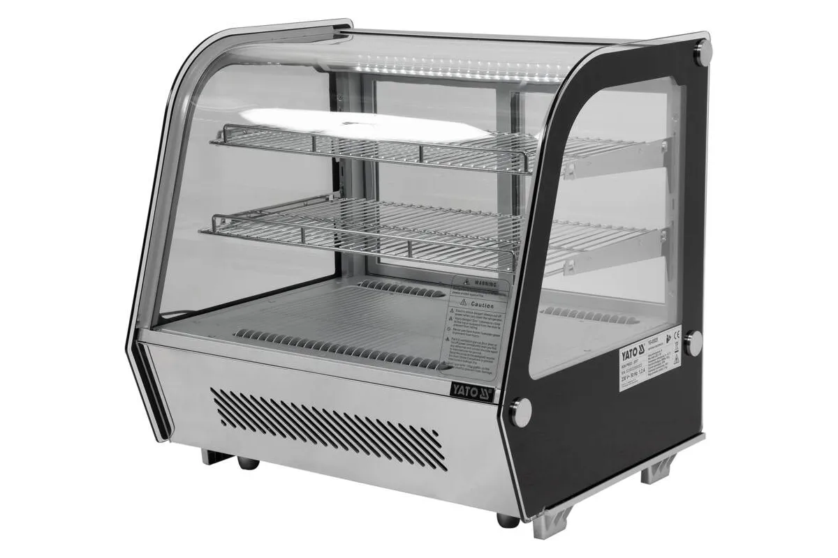 Witryna chłodnicza 120l 68x56x66 srebrna Yato YG-05025