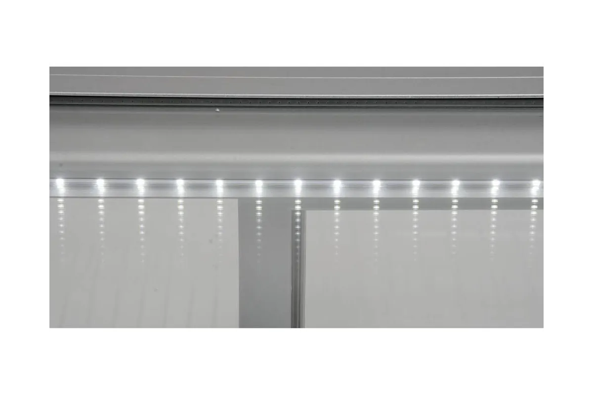 Witryna chłodnicza 120l 68x56x66 srebrna Yato YG-05025