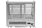 Witryna chłodnicza 120l 68x56x66 srebrna Yato YG-05025