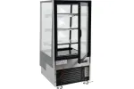 Witryna chłodnicza 300l 65x80x144 czarna Yato YG-05040