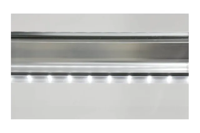 Witryna chłodnicza 300l 65x80x144 czarna Yato YG-05040