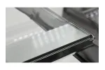Witryna chłodnicza 300l 65x80x144 czarna Yato YG-05040