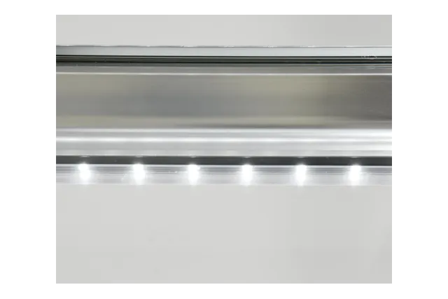Witryna chłodnicza 300l 65x80x144 czarna Yato YG-05040