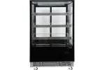 Witryna chłodnicza 400l 90x80x144 czarna Yato YG-05045
