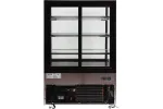 Witryna chłodnicza 400l 90x80x144 czarna Yato YG-05045