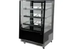 Witryna chłodnicza 400l 90x80x144 czarna Yato YG-05045