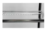 Witryna chłodnicza 400l 90x80x144 czarna Yato YG-05045