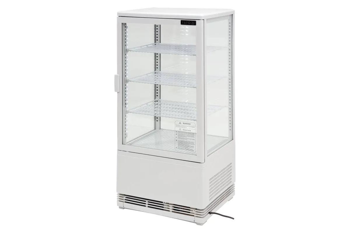Witryna chłodnicza 78l 42x38x96 biała Yato YG-05055