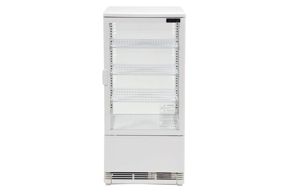 Witryna chłodnicza 78l 42x38x96 biała Yato YG-05055