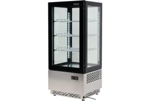 Witryna chłodnicza 78l 43x39x98 czarna Yato YG-05060