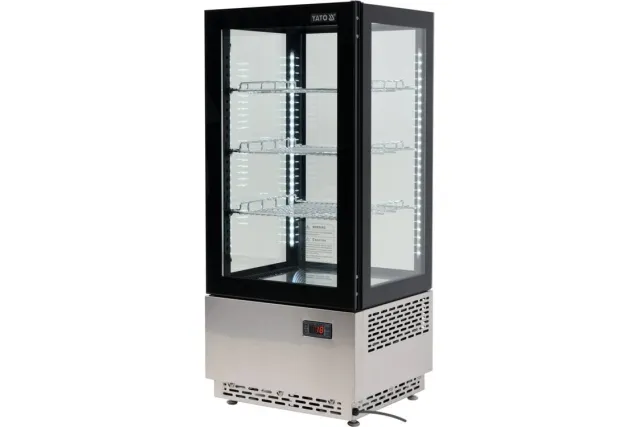 Witryna chłodnicza 78l 43x39x98 czarna Yato YG-05060