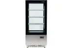 Witryna chłodnicza 78l 43x39x98 czarna Yato YG-05060
