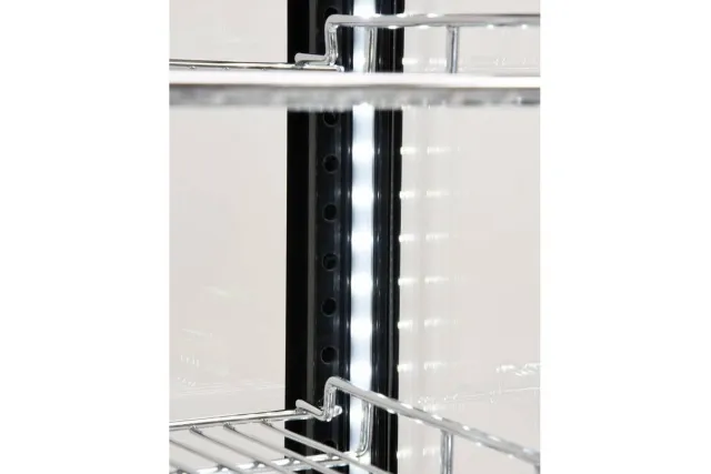 Witryna chłodnicza 78l 43x39x98 czarna Yato YG-05060