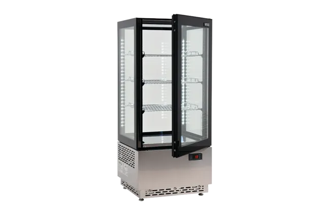 Witryna chłodnicza 78l 43x39x98 czarna Yato YG-05060