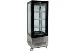 Witryna chłodnicza 400l 65x65x190 czarna Yato YG-05068