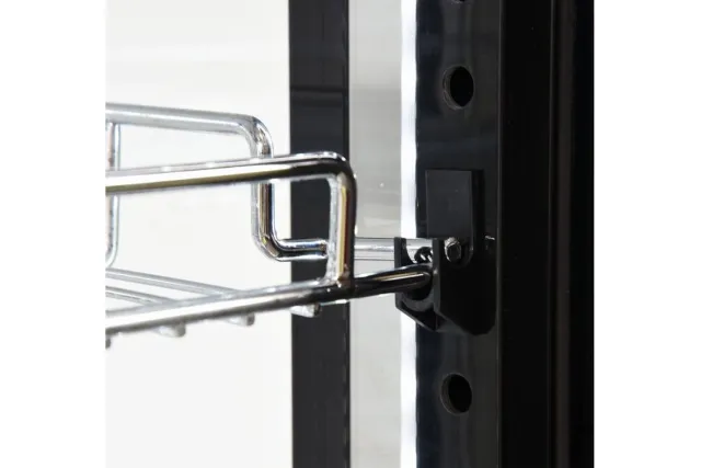 Witryna chłodnicza 400l 65x65x190 czarna Yato YG-05068