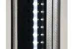 Witryna chłodnicza 400l 65x65x190 czarna Yato YG-05068