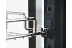 Witryna chłodnicza 400l 65x65x190 czarna Yato YG-05068