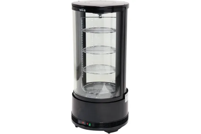 Witryna chłodnicza 73l 50x50x106 czarna Yato YG-05090