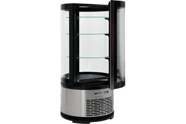 Witryna chłodnicza 100l 48x48x103 czarna Yato YG-05094