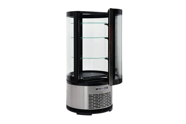 Witryna chłodnicza 100l 48x48x103 czarna Yato YG-05094