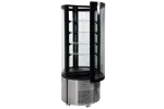 Witryna chłodnicza 400l 68x68x175 czarna Yato YG-05098